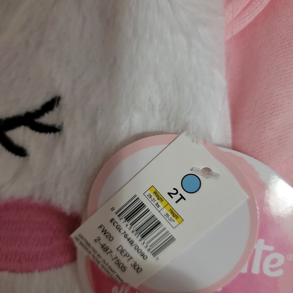 NWT Nannette Unicorn 2pc set. Sweatshirt and leggings. 2T - Picture 5 of 5